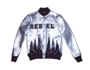 Rebel Leather Bomber