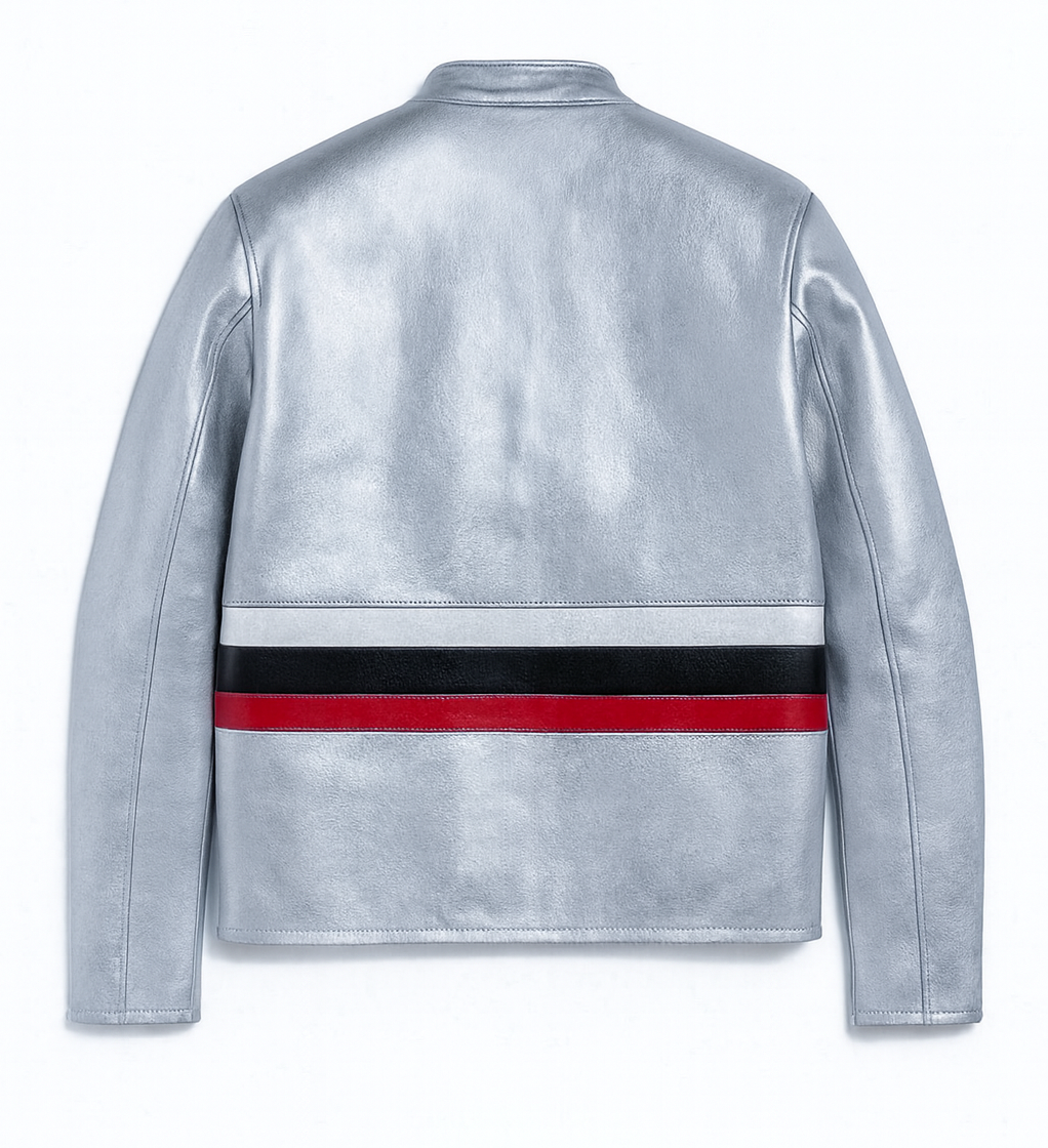 Metallic Moto Jacket - Image 2