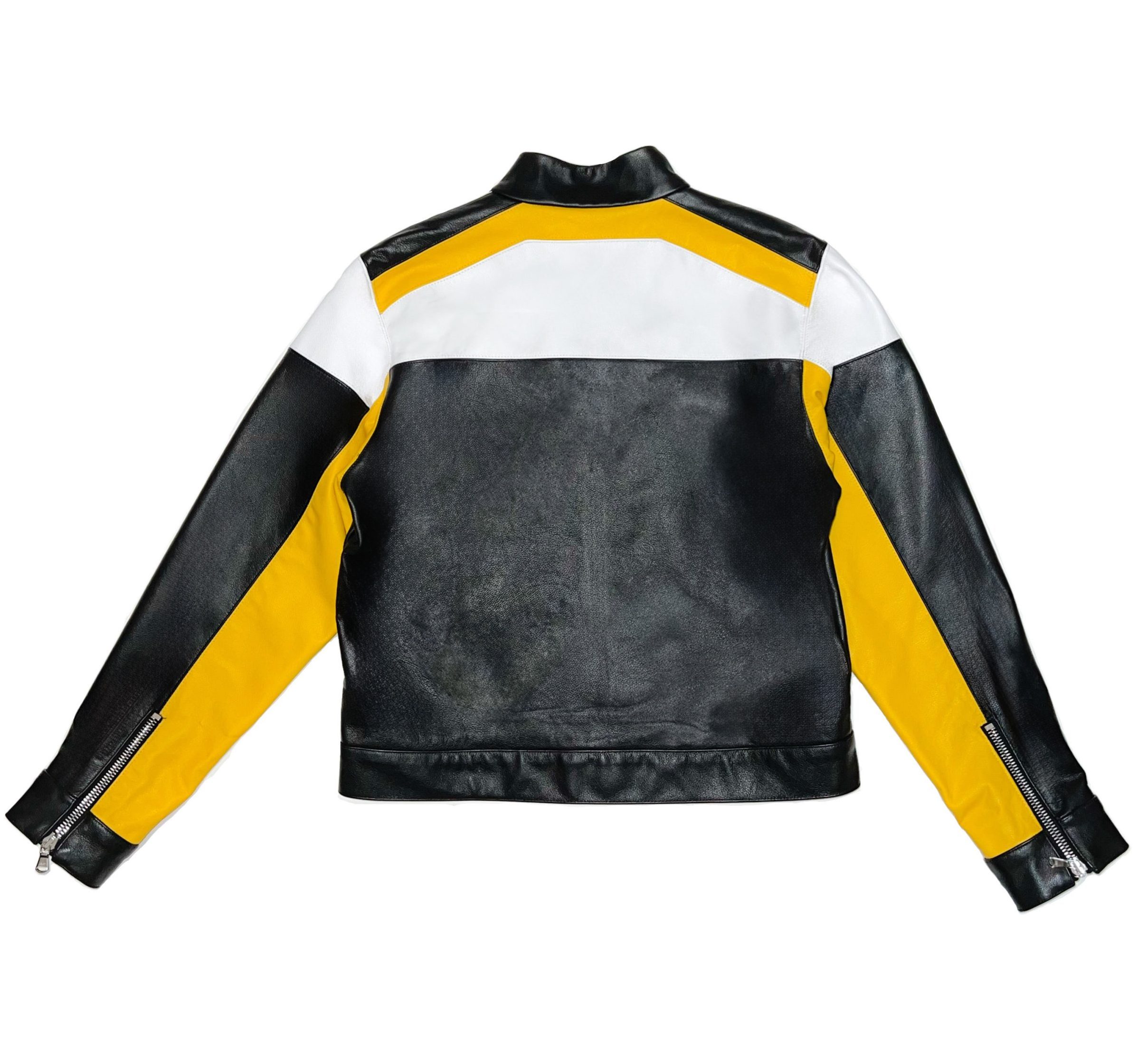 Leather Racing Jacket - Image 2